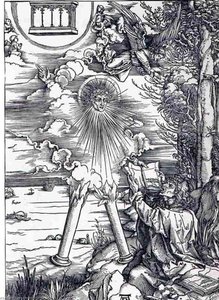 St Jean Devorant Le Livre, Berlin Smpk — Albrecht Dürer