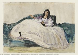 Jeanne Duval: Baudelaire’s Mistress — Édouard Manet