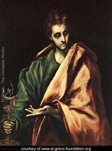 Johannes Der Evangelist — El Greco