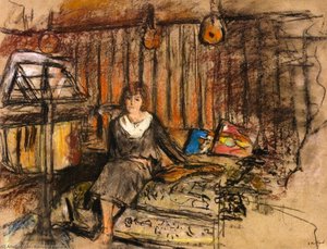 Madame Fried Daydreaming — Jean-édouard Vuillard