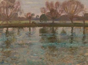 The Stour At Dedham — Sir Alfred James Munnings