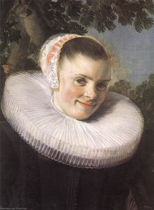 Married Couple In A Garden (detail) — Frans Hals I