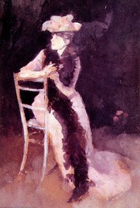 Szegény És Arany Portré Mrs Whibleynek — Whistler