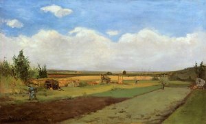 Working The Land — Paul Gauguin, Post-impressionism