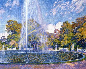 Fountain At Sans-souci, Potsdam — Theo Van Rysselberghe