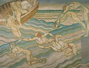 Bathing — Duncan Grant
