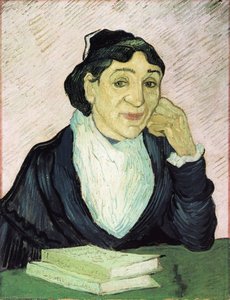 L'arlesienne, Portrait Of Madame Ginoux — Vincent Van Gogh, Post-impressionism