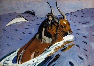 The Rape Of Europa — Valentin Alexandrovich Serov