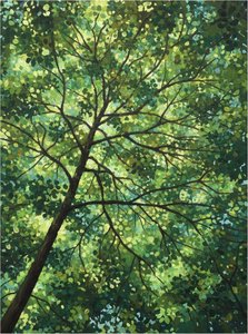 Luminous Canopy: A Singular Vision Of Verdant Light And Organic Transcendence — Laurent Roche