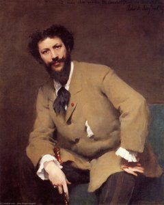 Portrait Of Carolus-duran — جون سينغر سارجنت, Impressionistic Portraiture