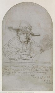 Portrait Of Saskia As A Bride — Rembrandt Van Rijn
