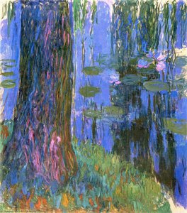 Salgueiro Chorão E Lagoa De Lírios D’água — Claude Monet