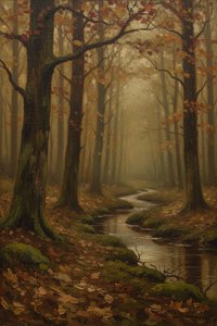 Whispers Of The Amber Path: An Autumnal Solitude — Lucie Rolland