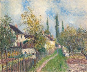 Sentiero A Sablons — Alfred Sisley