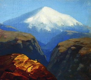 Elbrus In The Daytime — Arkhip Ivanovich Kuindzhi