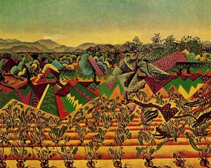 Montroig, Viñedos Y Olivares — Joan Miró