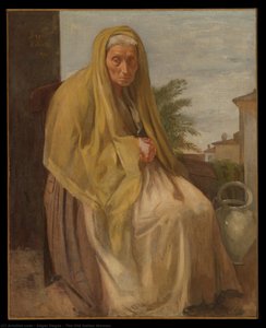 The Old Italian Woman — Edgar Degas