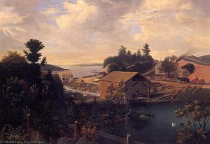 Lanesville, The Mill — Fitz Henry Lane