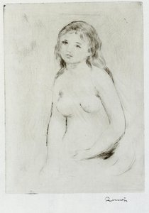 Etude Pour Une Baigneuse — Pierre-auguste Renoir