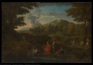 Orpheus And Eurydice — Nicolas Poussin