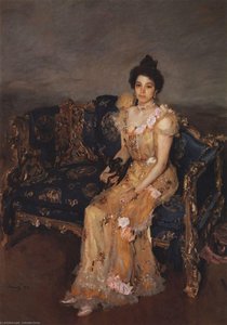 Portrait Of Sofia Mikhailovna Botkina — Valentin Alexandrovich Serov