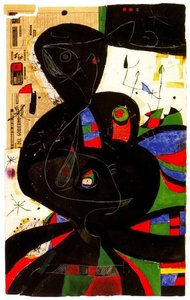 Maqueta Nr. 14 Av Gaudí-serien — Joan Miró