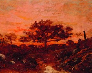 Study In The Forest Of Fontainebleau — Theodore Robinson