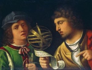 Giovanni Borgherini And His Tutor — Giorgione