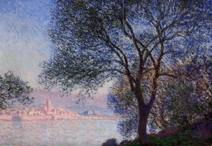 Antibes Seen From The Salis Gardens — Claude Monet