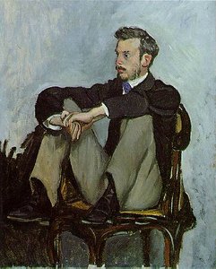 Portrait Of Pierre-auguste Renoir, Oil On Canv