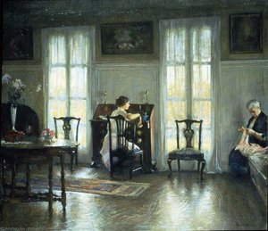 Mother And Mary — Edmund Charles Tarbell
