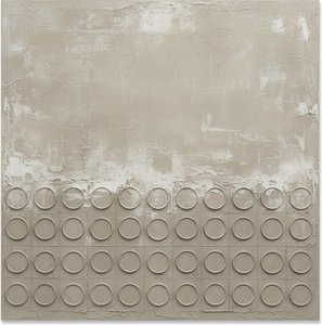 Monolithic Silence: An Abstract Study Of Weathered Alabaster And Geometric Relief — Laurent Roche