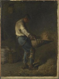 Un Vanneur — Jean-françois Millet, Contemporary Realism