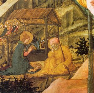 Begräbnis Des Heiligen Hieronymus (detail) — Filippo Lippi
