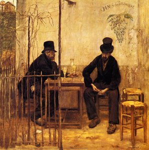 The Absinthe Drinkers (aka Les Buveurs D'absinthe) — Jean-françois Raffaelli