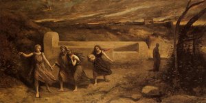 The Destruction Of Sodom — Jean-baptiste-camille Corot