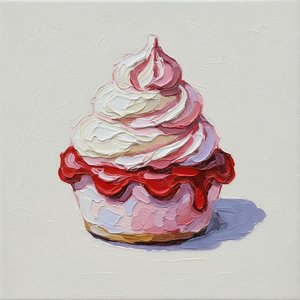 Sculpted Crimson Peaks: A Singular Study In Impasto Rose And Cream — Adrien Cordier