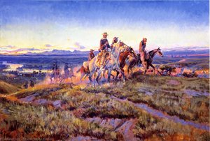 Men Of The Open Range — Charles Marion Russell