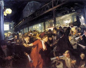 Election Night — John French Sloan