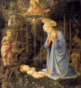 Madonna Im Wald — Filippo Lippi