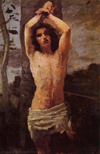 Saint Sebastian — Jean-baptiste-camille Corot