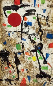 Maqueta Per A La Sèrie Els Gossos 2 — Joan Miró