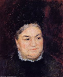 Portrait Of An Old Woman (also Known As Madame Le Coeur) — Pierre-auguste Renoir