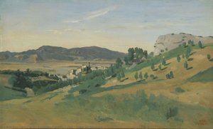 View Of Olevano — Каміль Коро, Impressionism