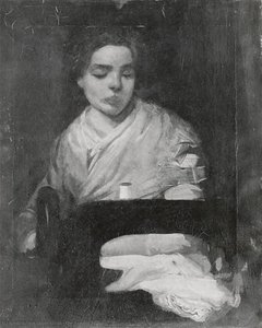 The Sewing Woman — John French Sloan