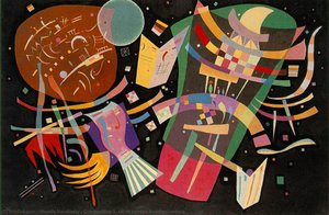 Composition X, Oil On Canvas, Kunstsammlung — Wassily Wassilyevich Kandinsky