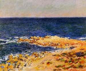 Le Grand Bleu À Antibes (ou Le Siège À Antibes) — Claude Monet