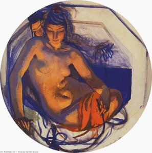 Turkey (two Odalisques) — Zinaida Serebriakova