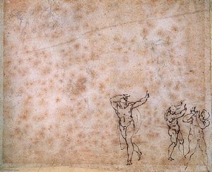 Studie Nude Kandidátů — Michelangelo Buonarroti