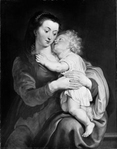 Vergine E Bambino Con Santa Anna — Peter Paul Rubens